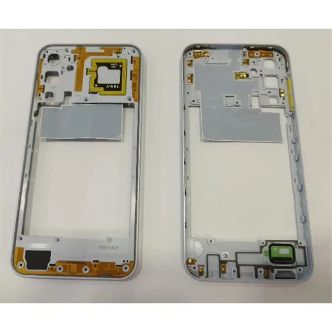 Carcasa central o marco plata para Samsung Galaxy A15 5G A156 calidad premium