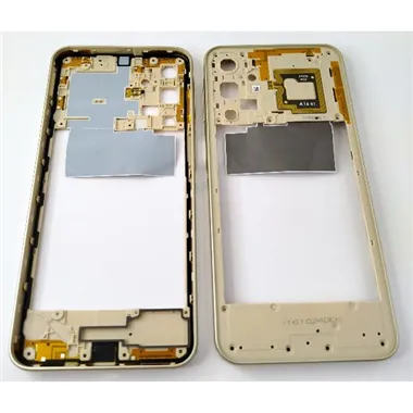 Carcasa o marco central dorado para Samsung Galaxy A16 4G A165 mas NFC