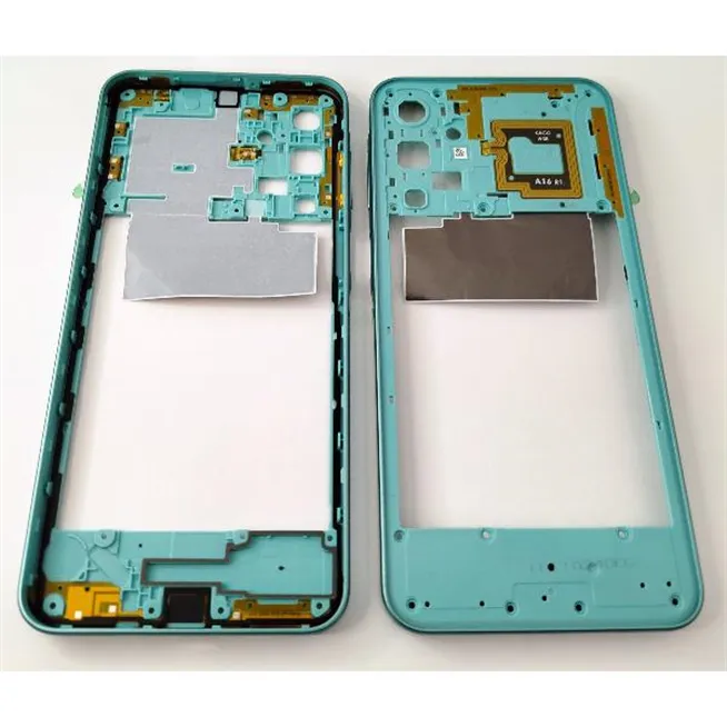 Carcasa o marco central azul para Samsung Galaxy A16 4G A165 con NFC azul