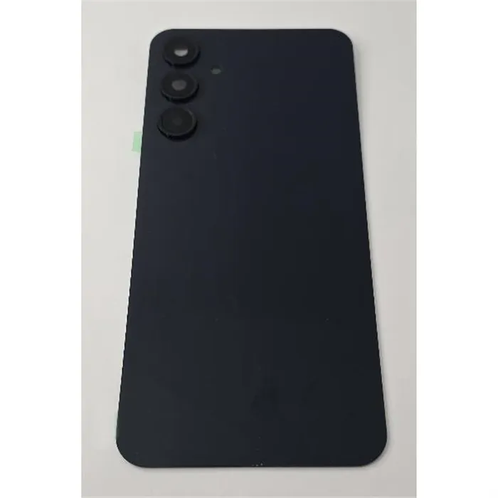 Tapa trasera o tapa bateria negra para Samsung Galaxy A16 5G A166 con cubierta de camara