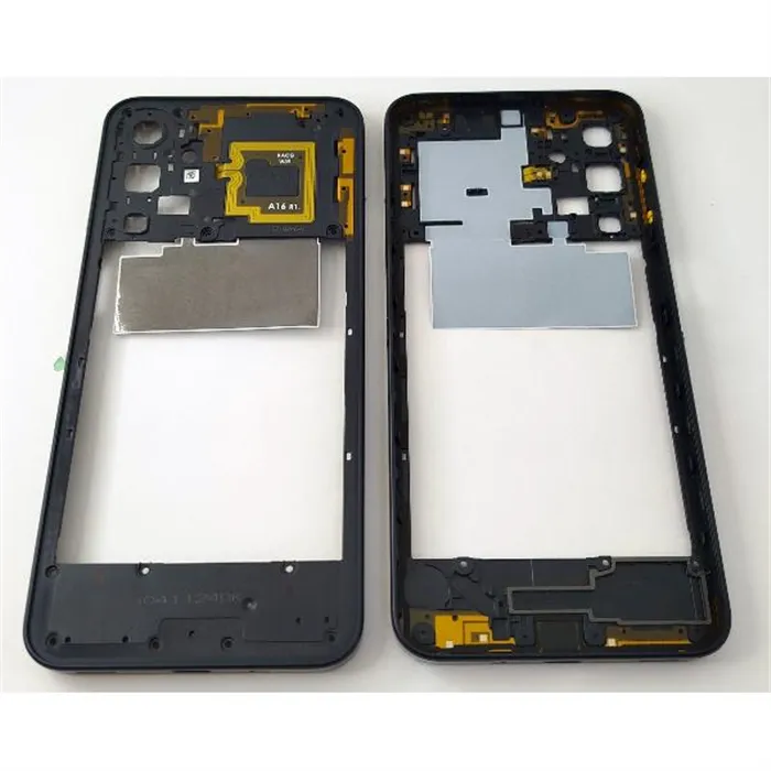 Carcasa o marco central negro para Samsung Galaxy A16 5G A166