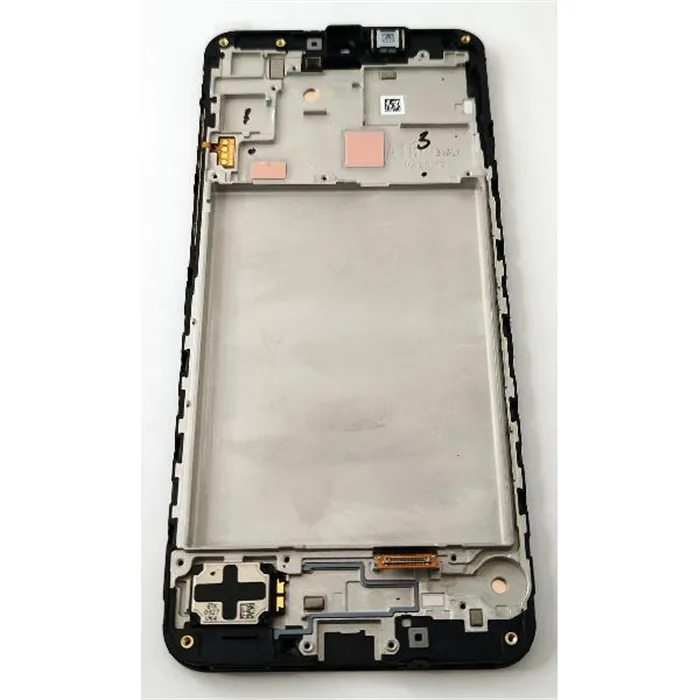 Pantalla lcd para Samsung Galaxy A16 5G SM-A166B mas tactil negro con marco azul oscuro GH82-36143A Service Pack