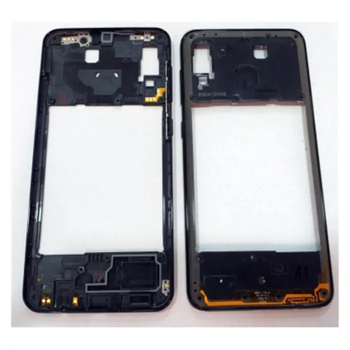 Samsung Galaxy A20 A205 carcasa central o marco negro A205FD SM-A205FD