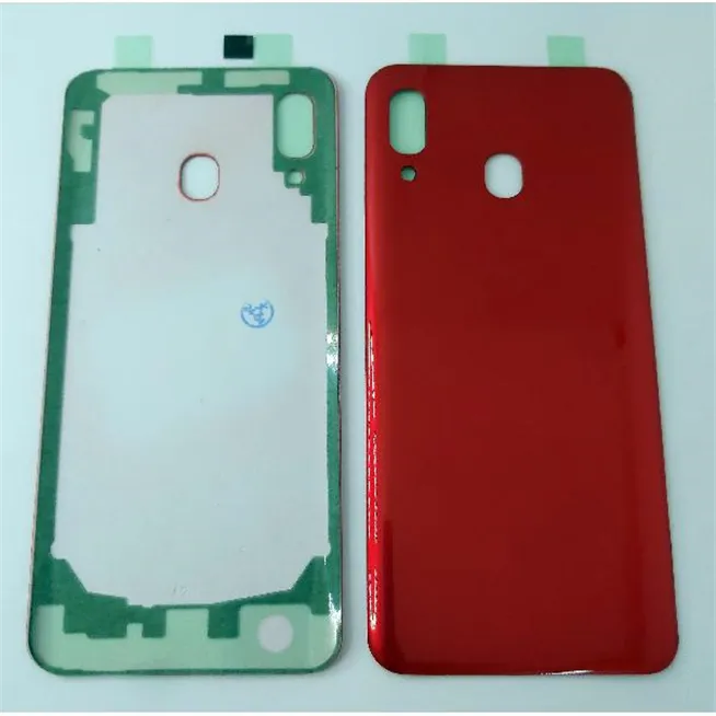 Tapa trasera o tapa bateria roja para Samsung Galaxy A20 A205