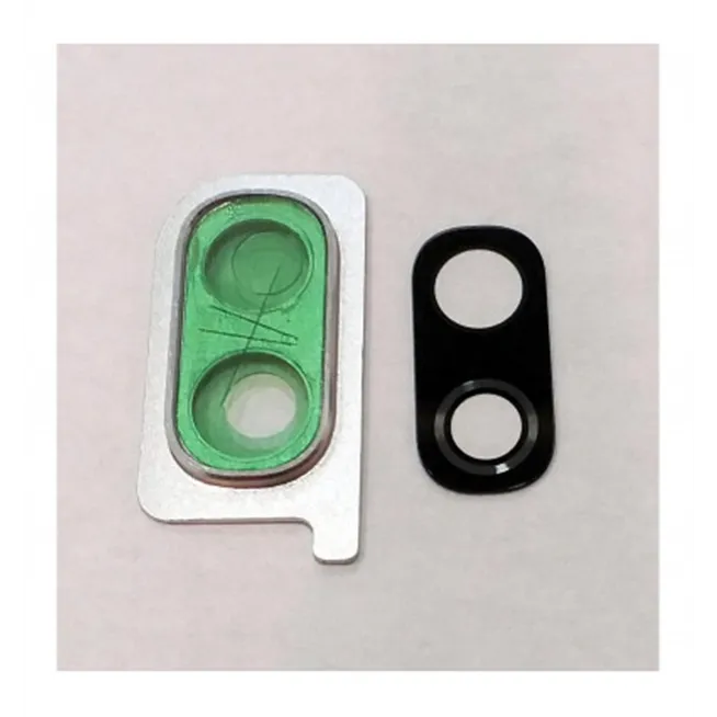 Cubierta camara plata Samsung Galaxy A20E SM-A202F A202F
