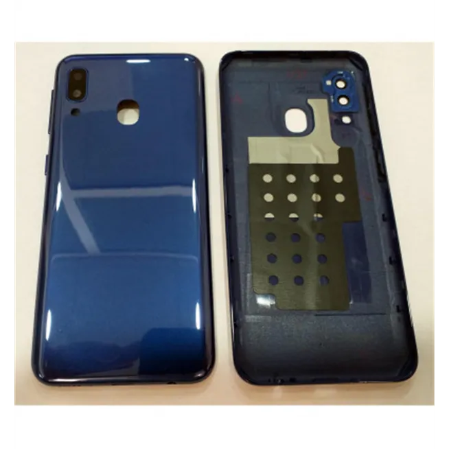 Tapa trasera o tapa bateria azul mas cubierta camara para Samsung Galaxy A20E SM-A202F A202F
