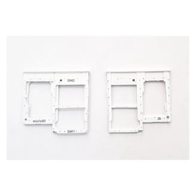 Soporte o bandeja SIM blanca para Samsung Galaxy A20E SM-A202F A202F calidad premium