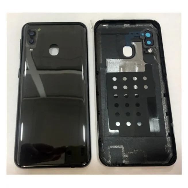 Tapa trasera o tapa bateria negra mas cubierta camara para Samsung Galaxy A20E SM-A202F A202F
