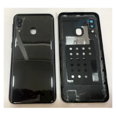 Tapa trasera o tapa bateria negra mas cubierta camara para Samsung Galaxy A20E SM-A202F A202F