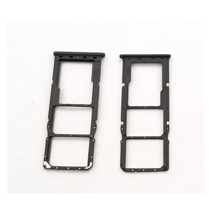 Soporte o bandeja dual sim negra para Samsung Galaxy A21S SM-A217F SM-A21 calidad premium