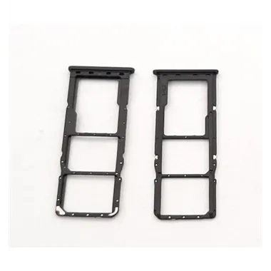 Soporte o bandeja dual sim negra para Samsung Galaxy A21S SM-A217F SM-A21 calidad premium