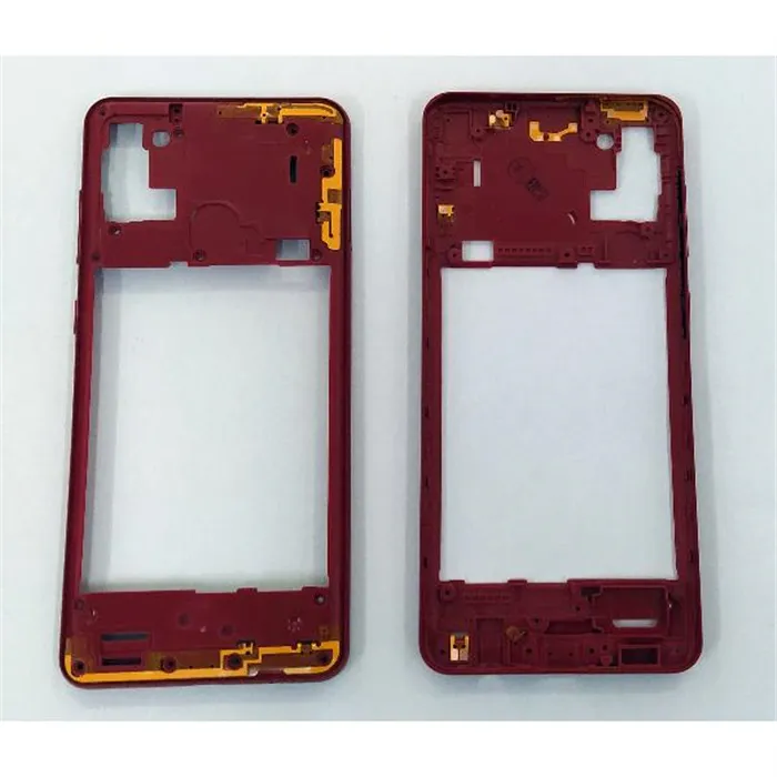 Carcasa central o marco rojo para Samsung Galaxy A21S SM-A217F calidad premium