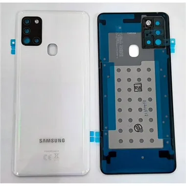 Tapa trasera o tapa bateria blanca para Samsung Galaxy A21S SM-A217F SM-A21 GH82-22780B Service Pack