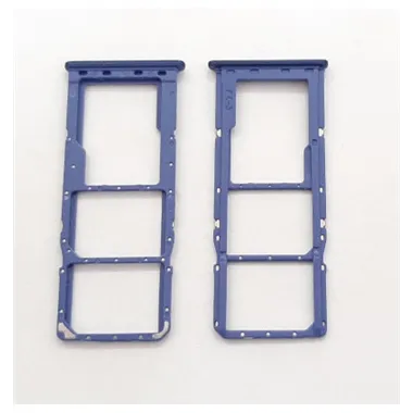 Soporte o bandeja dual sim azul para Samsung Galaxy A21S SM-A217F SM-A21 Calidad Premium