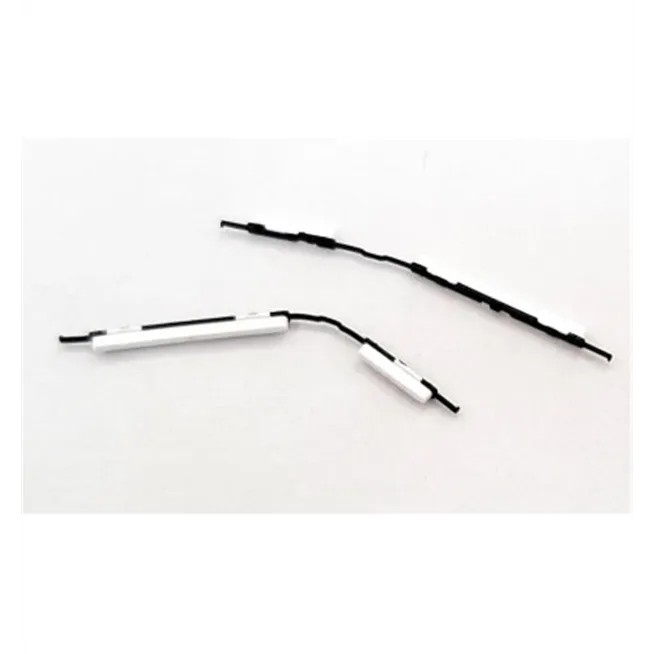 Botones blancos para Samsung Galaxy A21S SM-A217F SM-A21 calidad premium