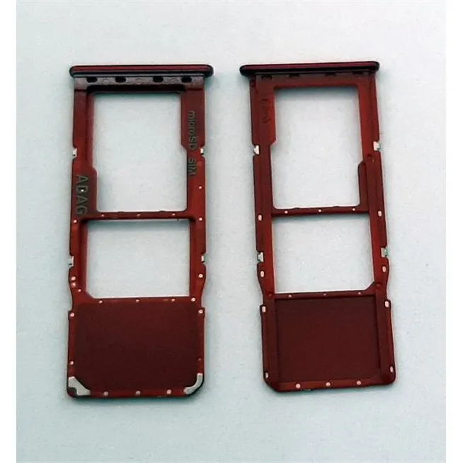 Soporte o bandeja single sim roja para Samsung Galaxy A21S SM-A217F SM-A217 calidad premium