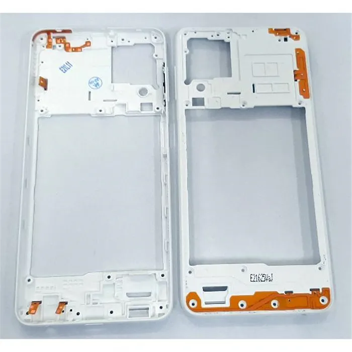 Carcasa central o marco blanco para Samsung Galaxy A22 4G SM-A225F A225F A225 SM-A225 calidad premium