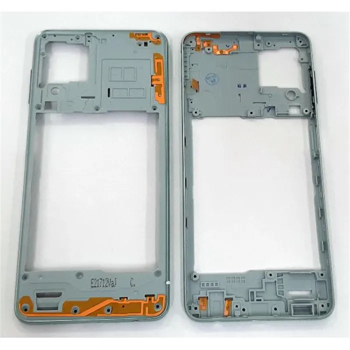 Carcasa central o marco verde para Samsung Galaxy A22 4G SM-A225F A225F A225 SM-A225 calidad premium