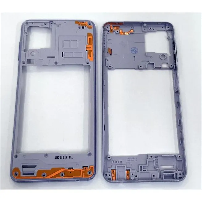 Carcasa central o marco purpura para Samsung Galaxy A22 4G SM-A225F A225F A225 SM-A225 calidad premium