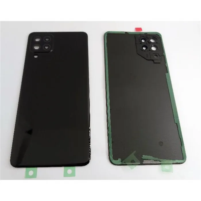 Tapa trasera o tapa bateria negra para Samsung Galaxy A22 4G A225 mas cubierta camara