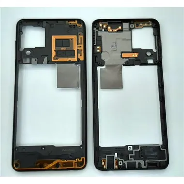 Carcasa central o marco negro para Samsung Galaxy A22 4G SM-A225F A225F A225 SM-A225 calidad premium