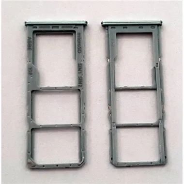 Soporte o bandeja dual sim verde para Samsung Galaxy A22 4G A225F SM-A225F A225 SM-A225 calidad premium