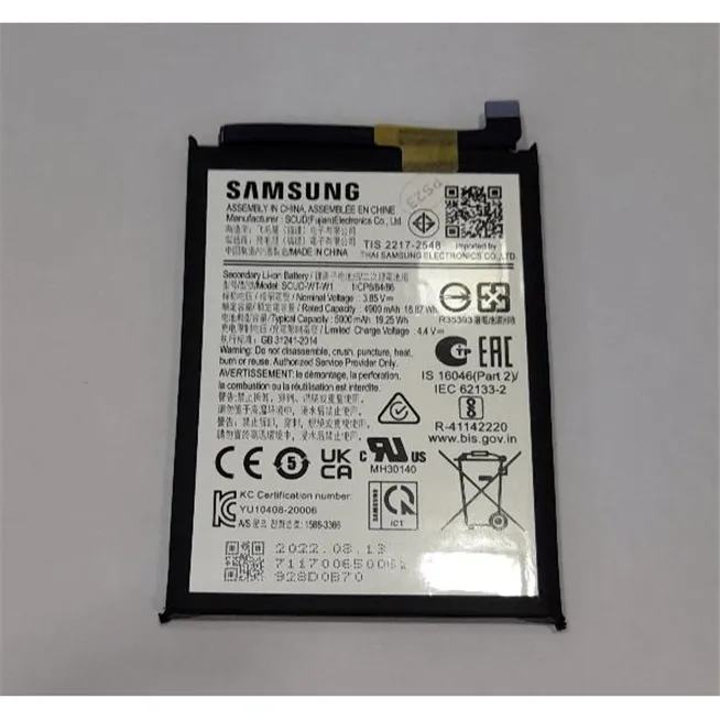 Bateria SCUD-WT-W1 5000mAh para Samsung Galaxy A22 5G SM-A226F GH81-20698A SM-A226 A226 A226F Service Pack