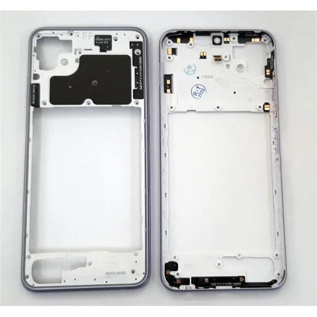 Carcasa central o marco purpura para Samsung Galaxy A22 5G SM-A226F SM-A226 A226 A226F calidad premium