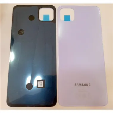 Tapa trasera o tapa de bateria violeta GH81-21071A para Samsung Galaxy A226F A22 5G Service Pack Premium