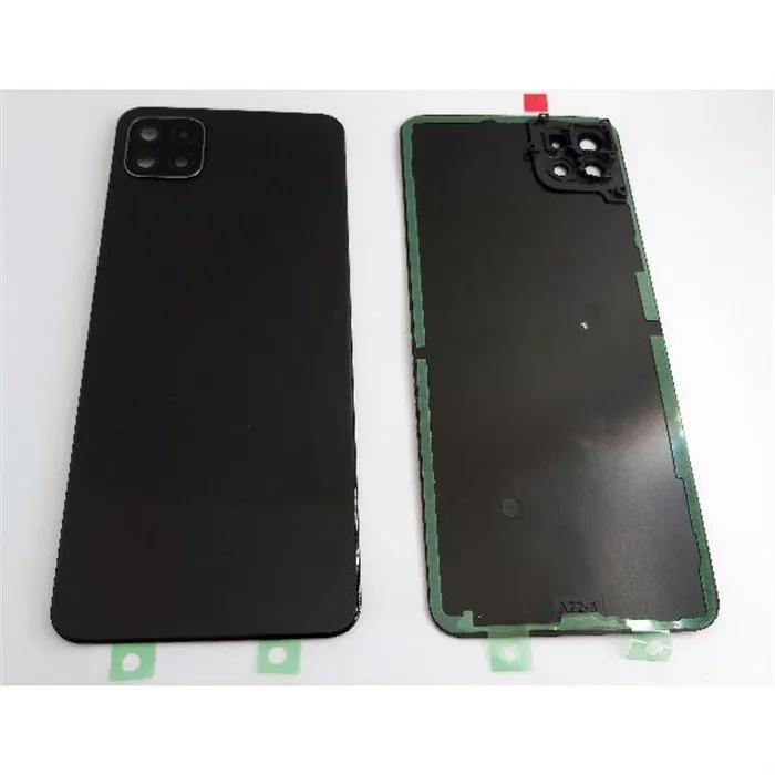 Tapa trasera o tapa bateria negra para Samsung Galaxy A22 5G A226 mas cubierta camara