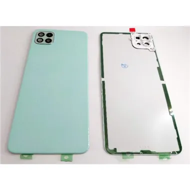 Tapa trasera o tapa bateria verde para Samsung Galaxy A22 5G A226 mas cubierta camara