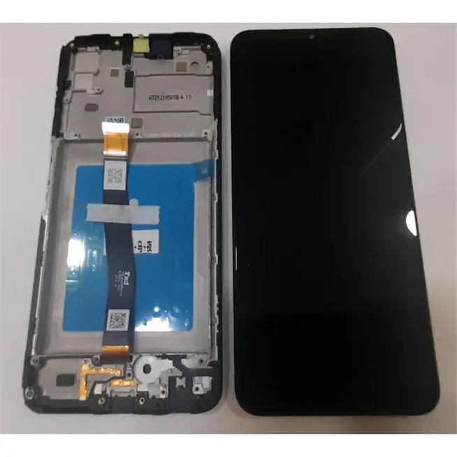 Pantalla lcd para Samsung Galaxy A22 5G A226 GH81-20694A mas tactil negro mas marco Service Pack Premium