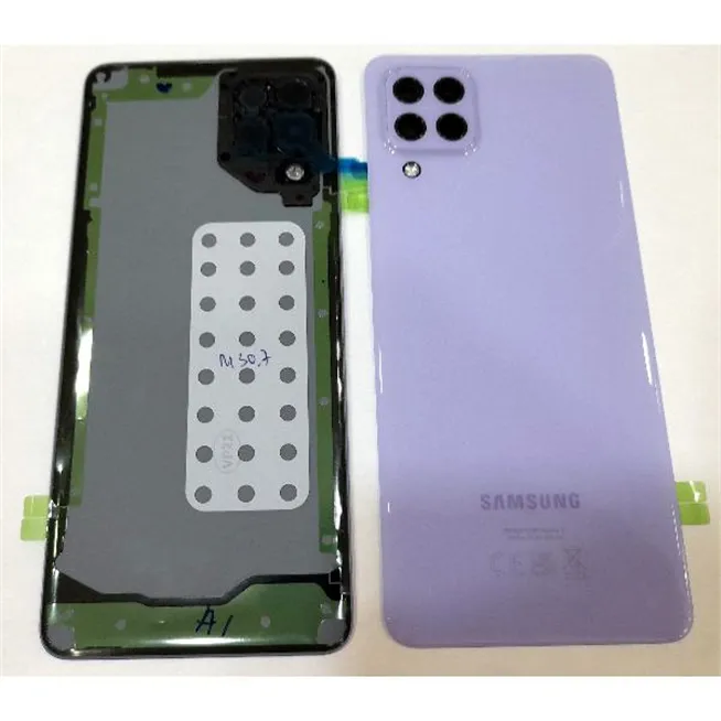 Tapa trasera o tapa de bateria violeta GH82-25959C para Samsung Galaxy A225F A22 5G Service Pack Premium