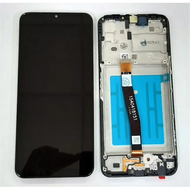 Pantalla lcd para Samsung Galaxy A22 5G SM-A226F SM-A226 A226 A226F mas tactil negro mas marco negro calidad premiu