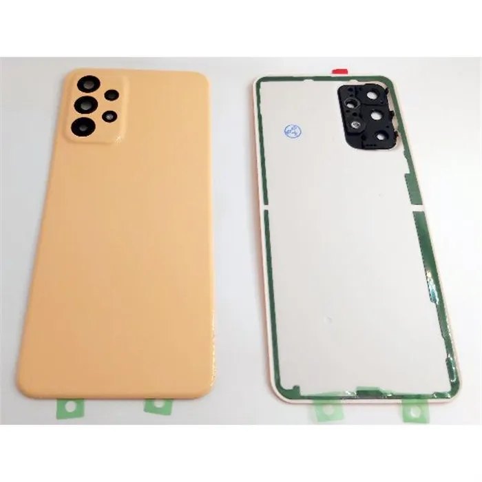 Tapa trasera o tapa bateria coral para Samsung Galaxy A23 A235 mas cubierta camara