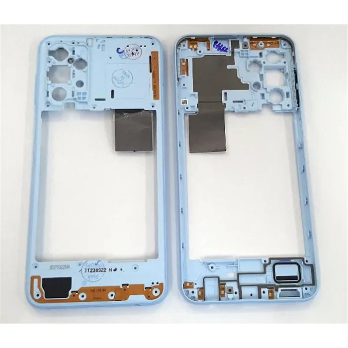 Carcasa trasera o marco azul para Samsung Galaxy A23 4G SM-A235 calidad premium