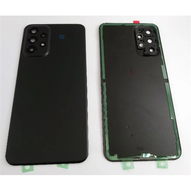 Tapa trasera o tapa bateria negra para Samsung Galaxy A23 5G A236 mas cubierta camara