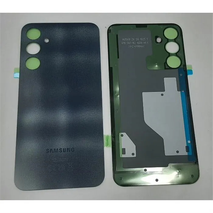 Tapa trasera o tapa bateria negra para Samsung Galaxy A25 5G SM-A256 GH82-33053A Service Pack