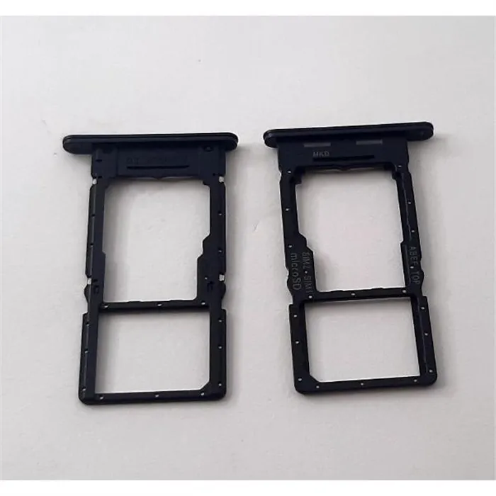 Soporte o bandeja dual sim negra para Samsung Galaxy A25 5G SM-A256 calidad premium