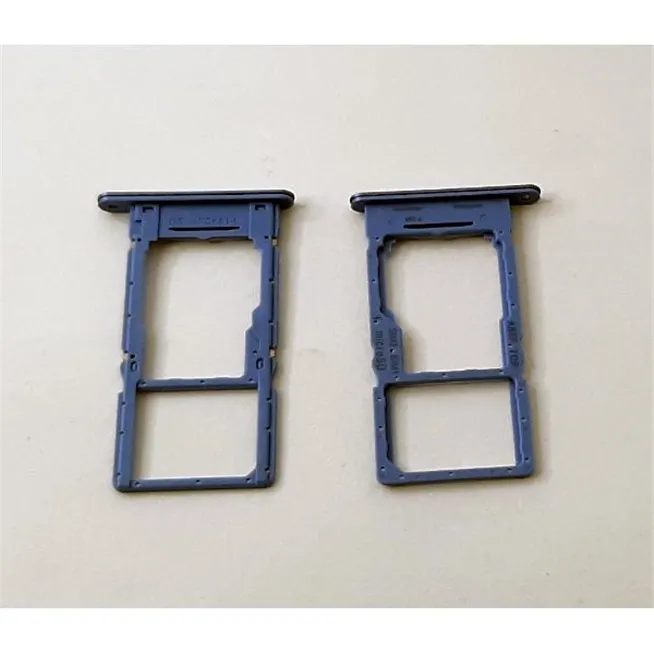 Soporte o bandeja dual sim azul oscuro para Samsung Galaxy A25 5G SM-A256 calidad premium