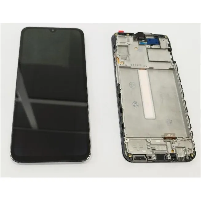 Pantalla Lcd calidad Oled más tactil negro con marco negro para Samsung Galaxy A25 5G A256 compatible