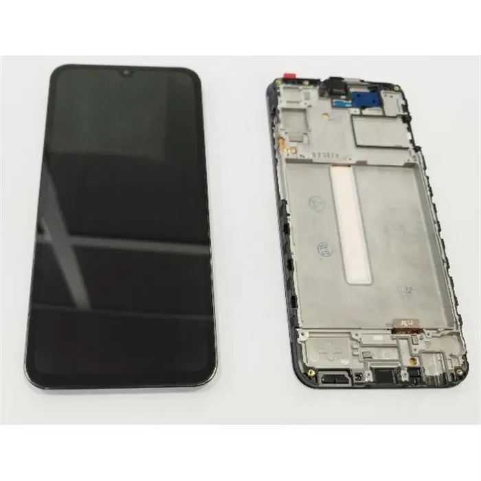 Pantalla Lcd calidad Oled más tactil negro con marco negro para Samsung Galaxy A25 5G A256 compatible