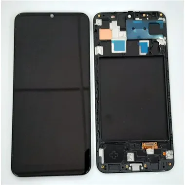 Pantalla lcd para Samsung Galaxy A30 SM-A305F SM-A305D mas tactil negro mas marco negro calidad incell
