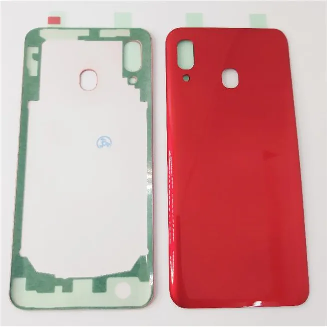 Tapa trasera o tapa bateria roja para Samsung Galaxy A30 A305