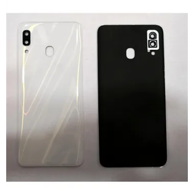 Tapa trasera o tapa bateria blanca mas cubierta camara para Samsung Galaxy A30 SM-A305F SM-A305D