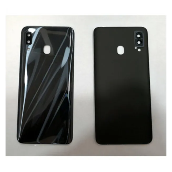 Tapa trasera o tapa bateria negra mas cubierta camara para Samsung Galaxy A30 SM-A305F SM-A305D