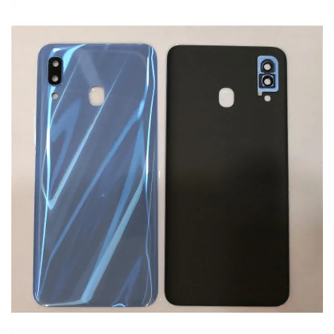 Tapa trasera o tapa bateria azul mas cubierta camara para Samsung Galaxy A30 SM-A305F SM-A305D