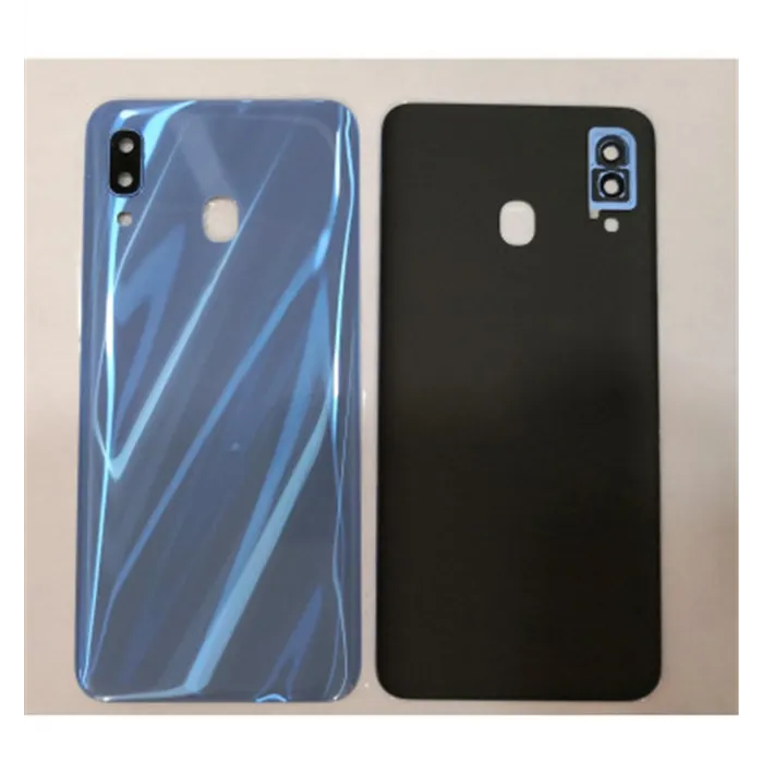 Tapa trasera o tapa bateria azul mas cubierta camara para Samsung Galaxy A30 SM-A305F SM-A305D