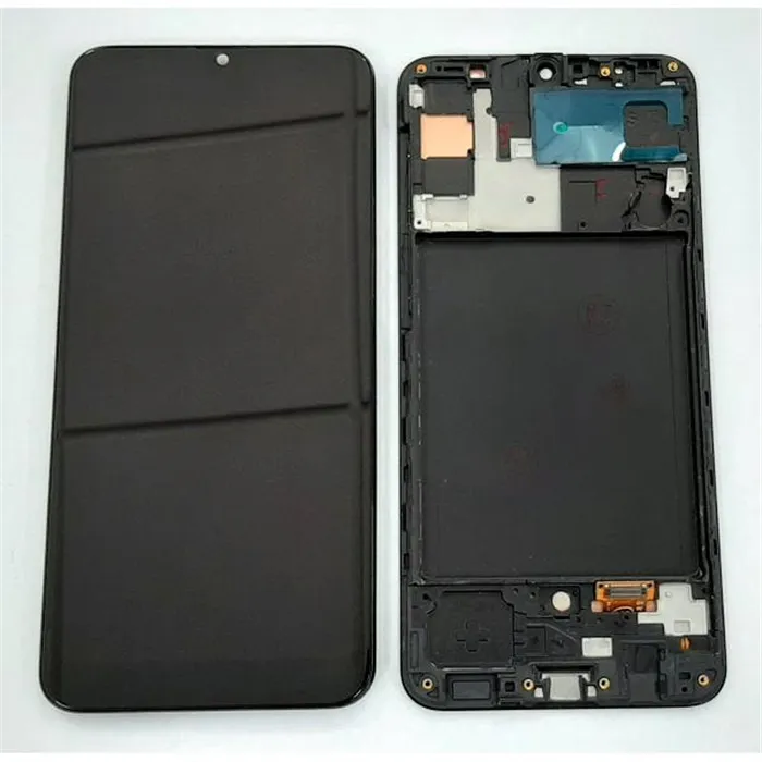 Pantalla lcd para Samsung Galaxy A30S A307 mas tactil negro mas marco negro calidad incell