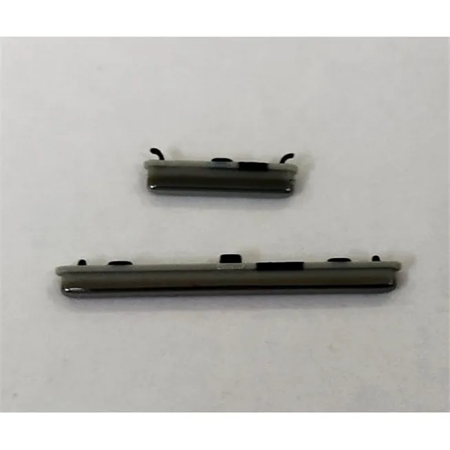 Set 2 botones platas para Samsung galaxy a31 a315F calidad premium